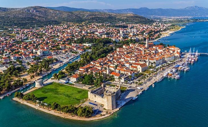 Orange Tree Garden Apartment Trogir Ngoại thất bức ảnh
